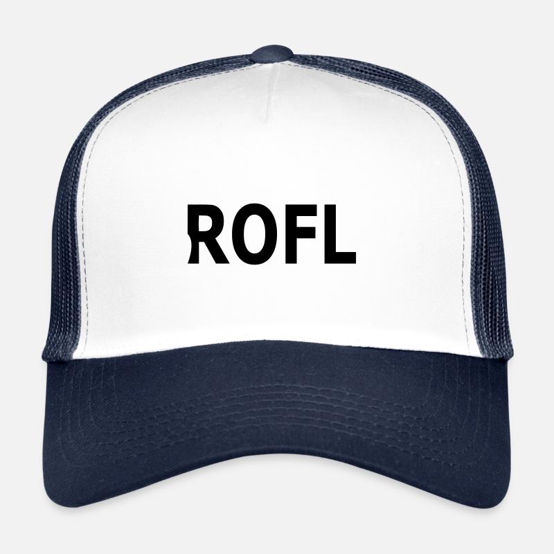 Rofl Gamer Gaming Zocker Tshirt Trucker Cap