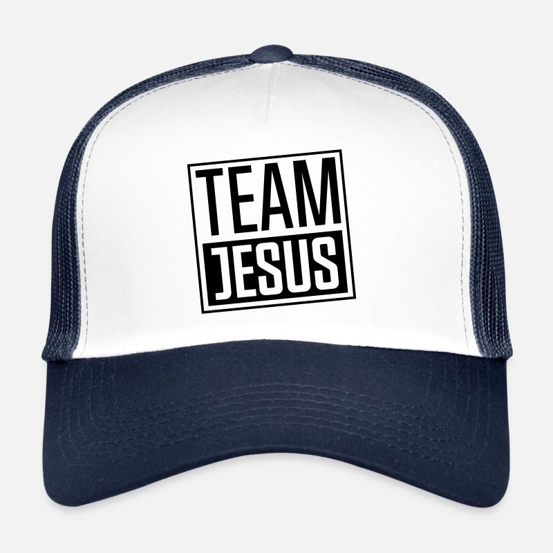 équipe jésus christ Casquette trucker 
