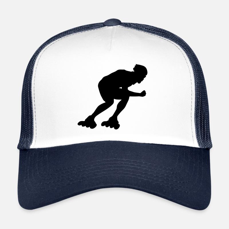 inline skating - Trucker Cap - Weiß/Navy