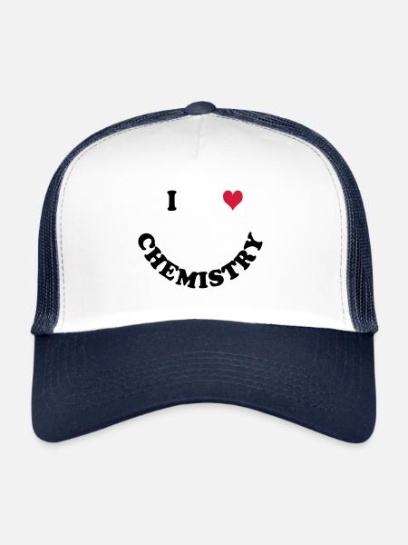 chemistry - Trucker Cap - white/navy - Front