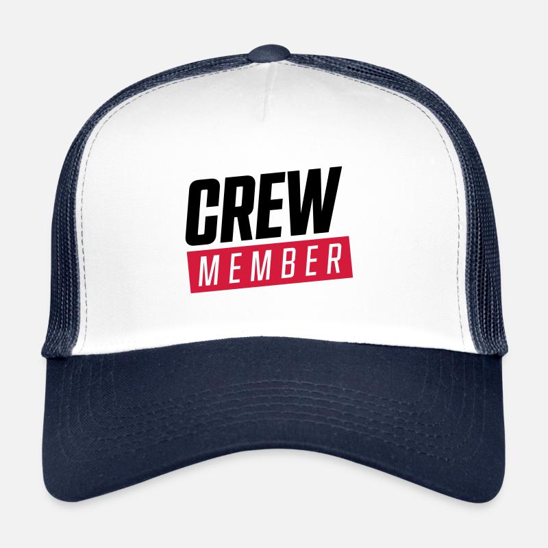 membre d'équipage Casquette trucker 
