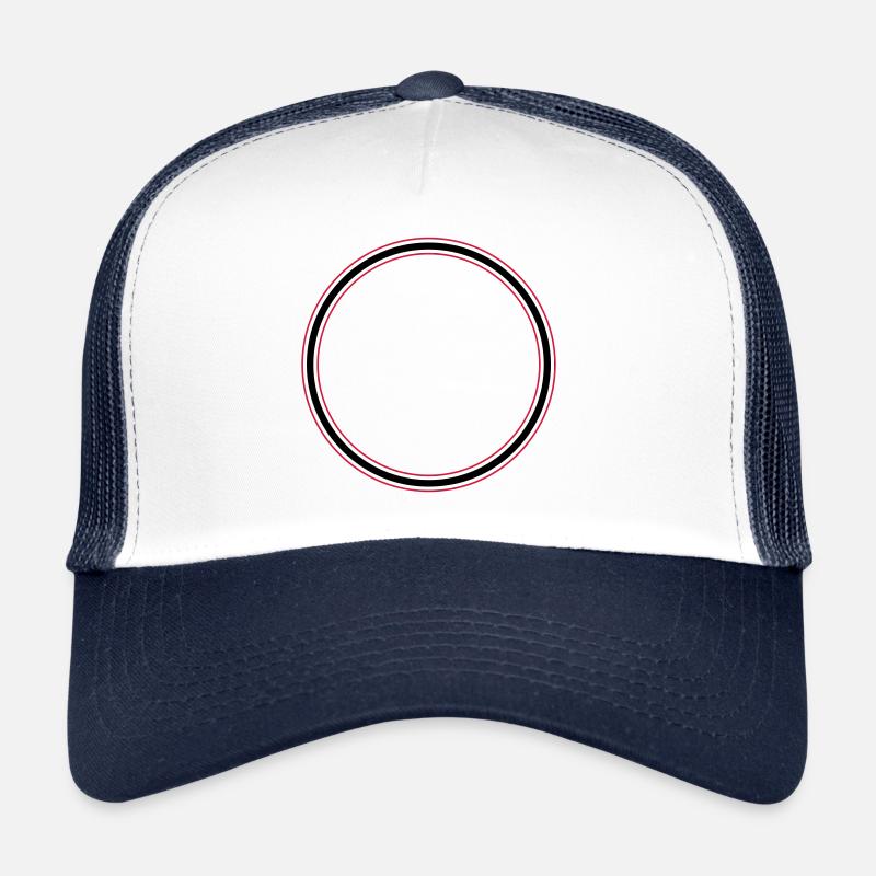 Icône de cercle Casquette trucker 