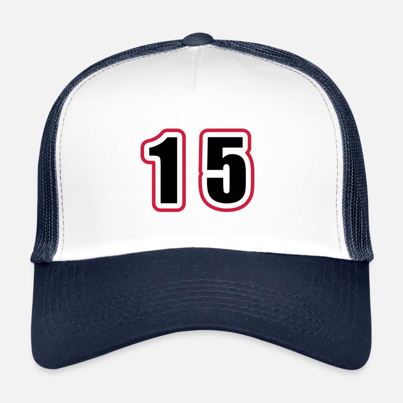 15 Zahl College Trucker Cap