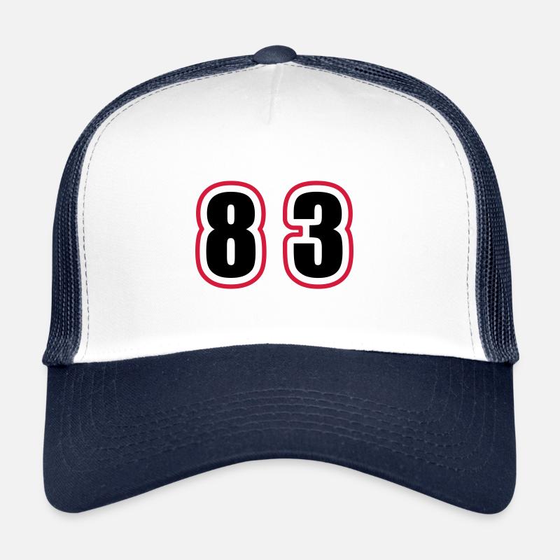 83 Zahl College Trucker Cap