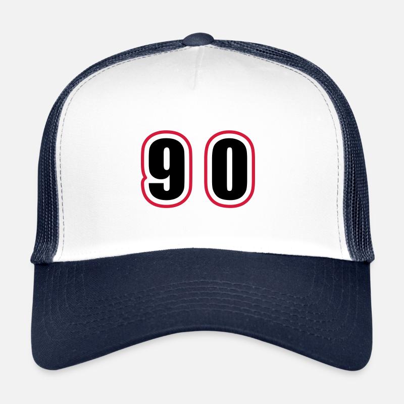 90 Zahl College Trucker Cap
