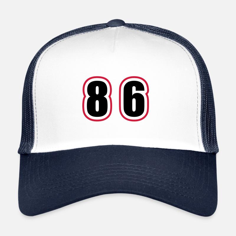 86 Nombre Collège Casquette trucker 
