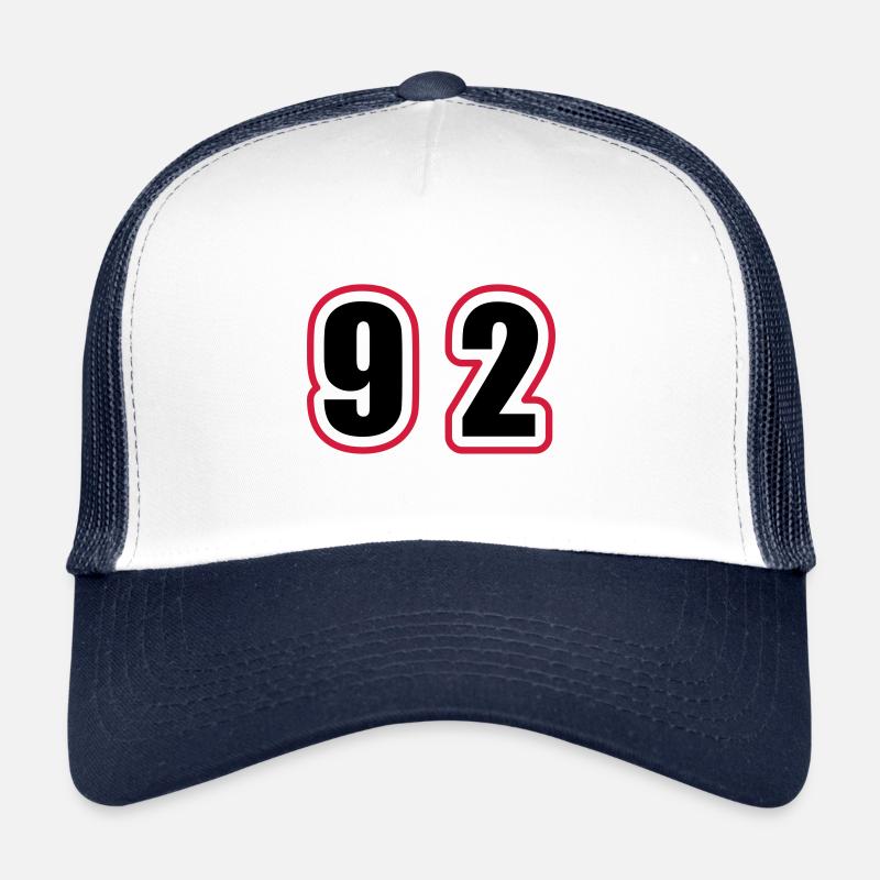 92 Zahl College Trucker Cap