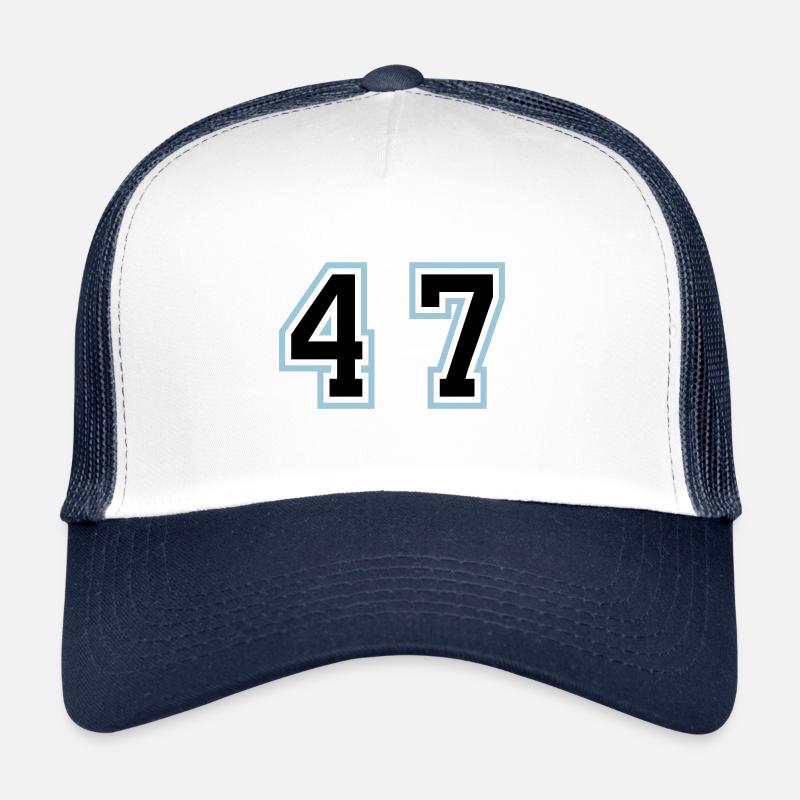 47 Zahl symbol Trucker Cap