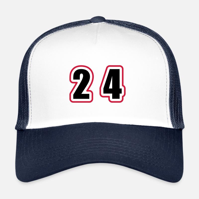 24 Zahl College Trucker Cap