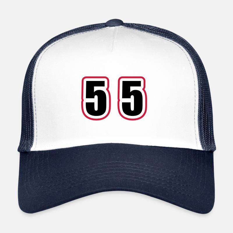 55 Zahl College Trucker Cap
