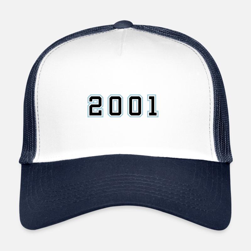 2001 Jahr Geburtstag Trucker Cap