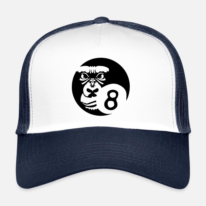 boule billard gorille logo sport 0 Casquette trucker 