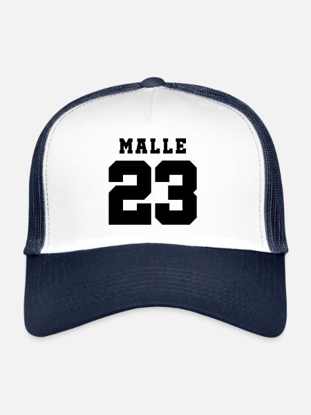 Malle 23 Mallorca Holidays - Trucker Cap - white/navy - Front