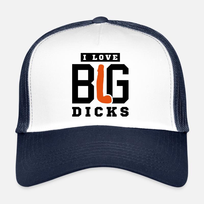 J'aime le pénis Casquette trucker 