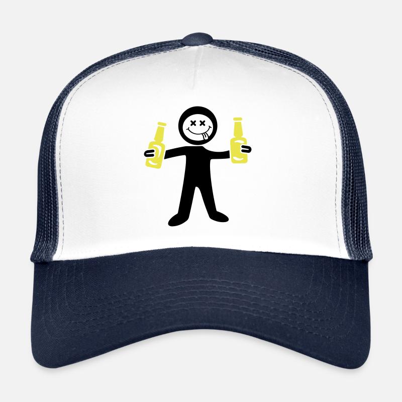 Figurine bâton de bière Casquette trucker 