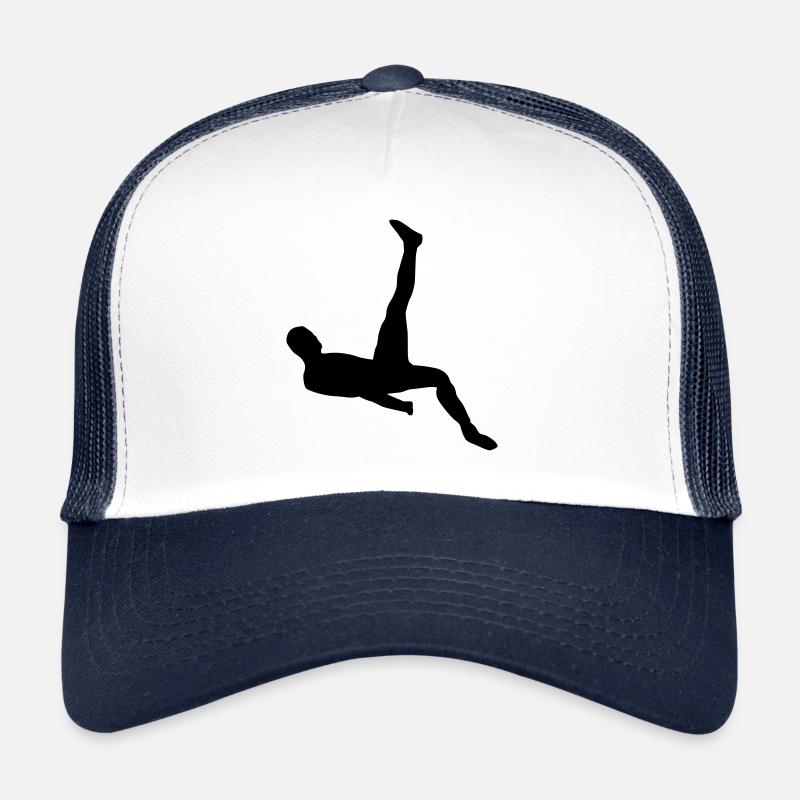 Soccer Bicycle Kick Casquette trucker 