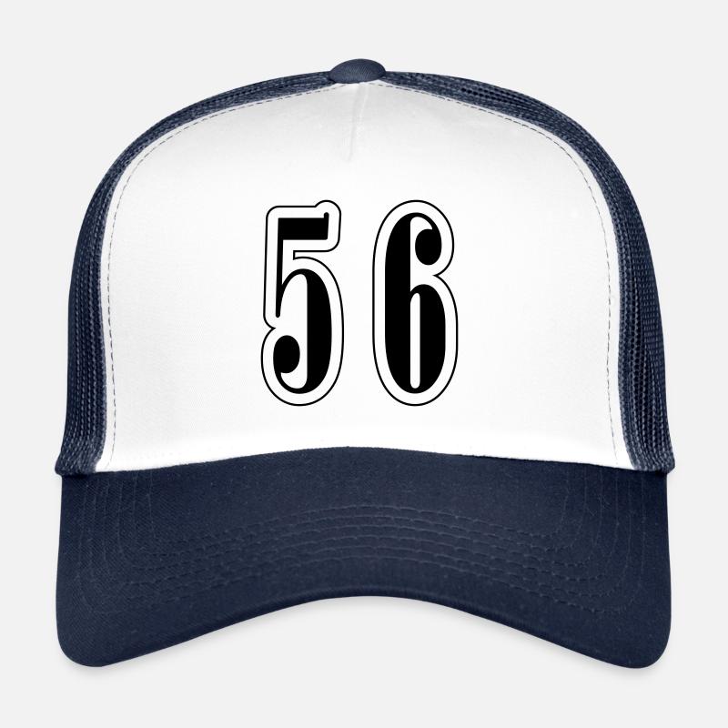 56 Symbole numérique Casquette trucker 