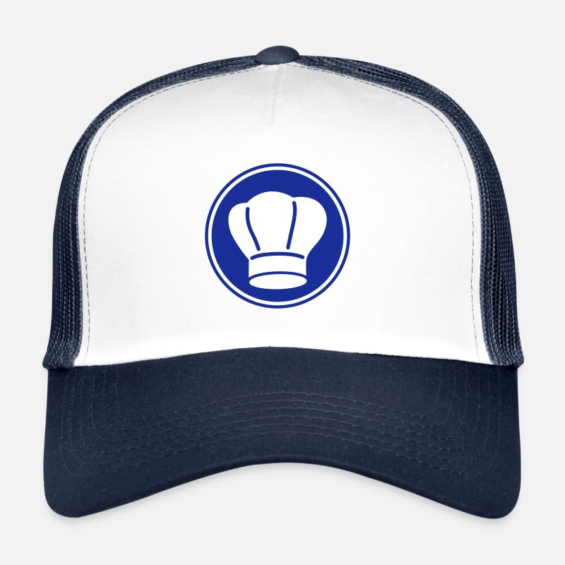 Symbole du chapeau de chef Casquette trucker 