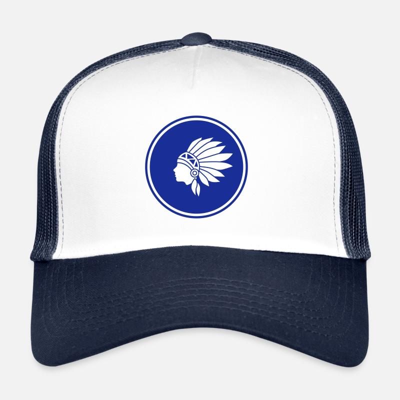 Tête indienne Casquette trucker 