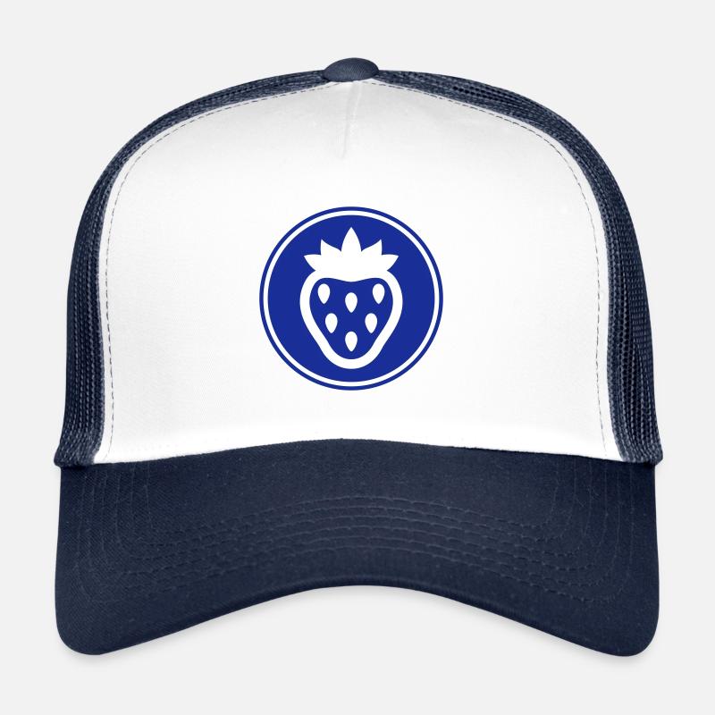 Icône de l’icône de la fraise Casquette trucker 