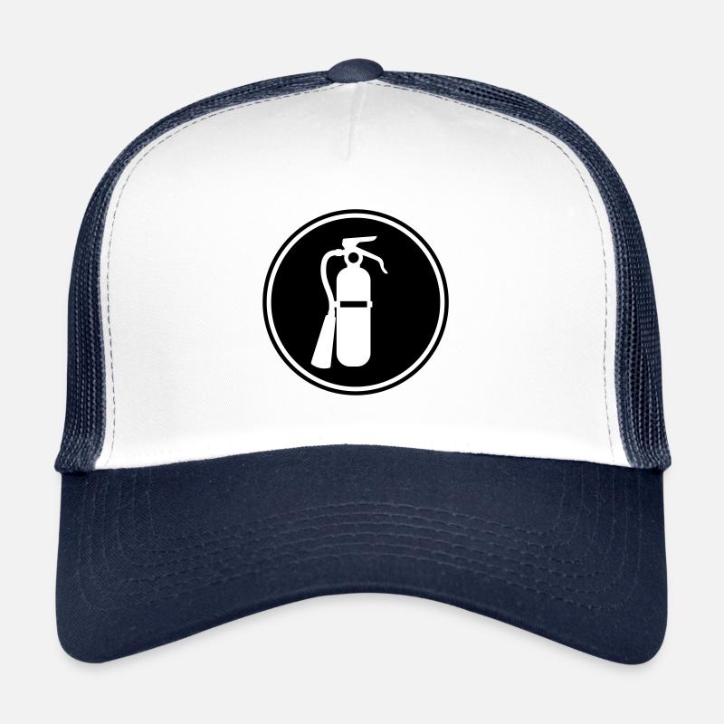 Fire extinguisher icon Trucker Cap