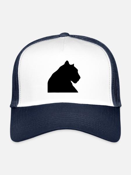 Panther - Trucker Cap - white/navy - Front
