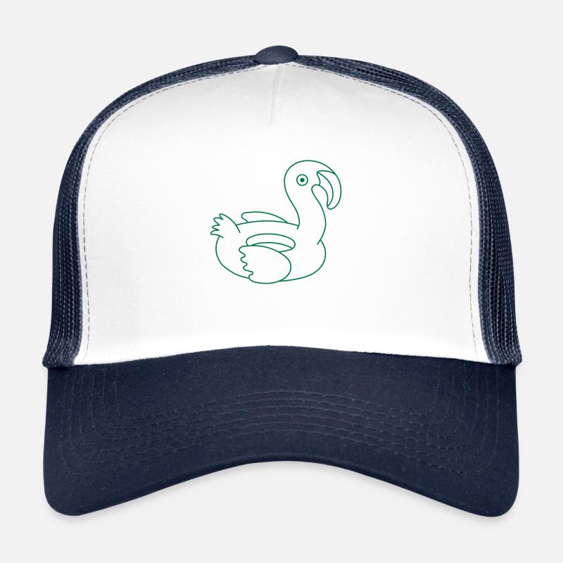 cercle de piscine flamant rose Casquette trucker 