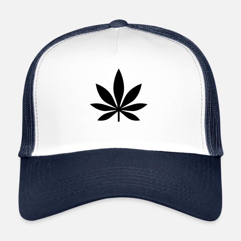 Canna Art - Hemp Leaf Trucker Cap