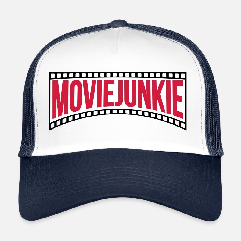 Les couleurs peuvent être modifiées | Accro au cinéma Casquette trucker 