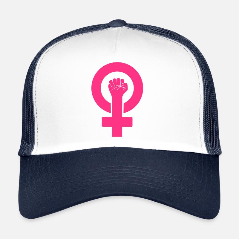 Women's Power Female Symbol | Color changeable Trucker Cap