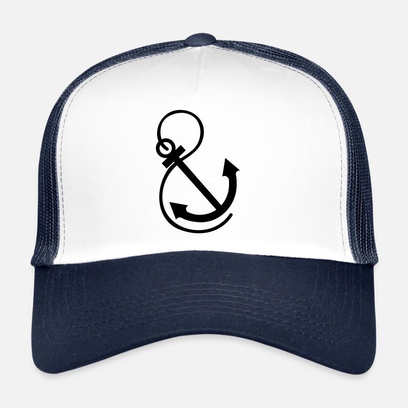 Ancre, Port, Voile, Pêche, Maritime, Nautic, & Casquette trucker 