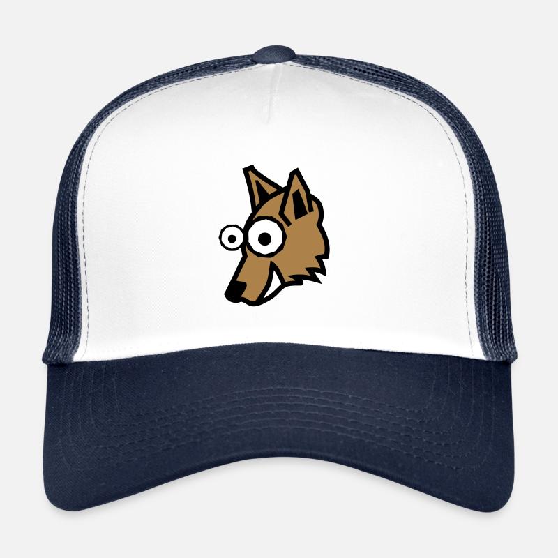 renard design animaux forme Casquette trucker 