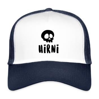 hirni - Trucker Cap - white/navy - Front