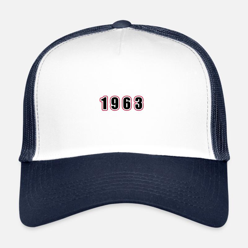 1963 Jahr Geburtstag Trucker Cap