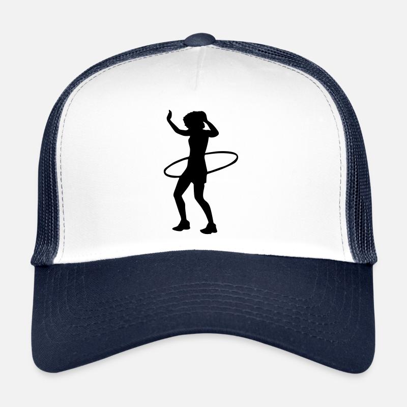 sport hula hoop Trucker Cap