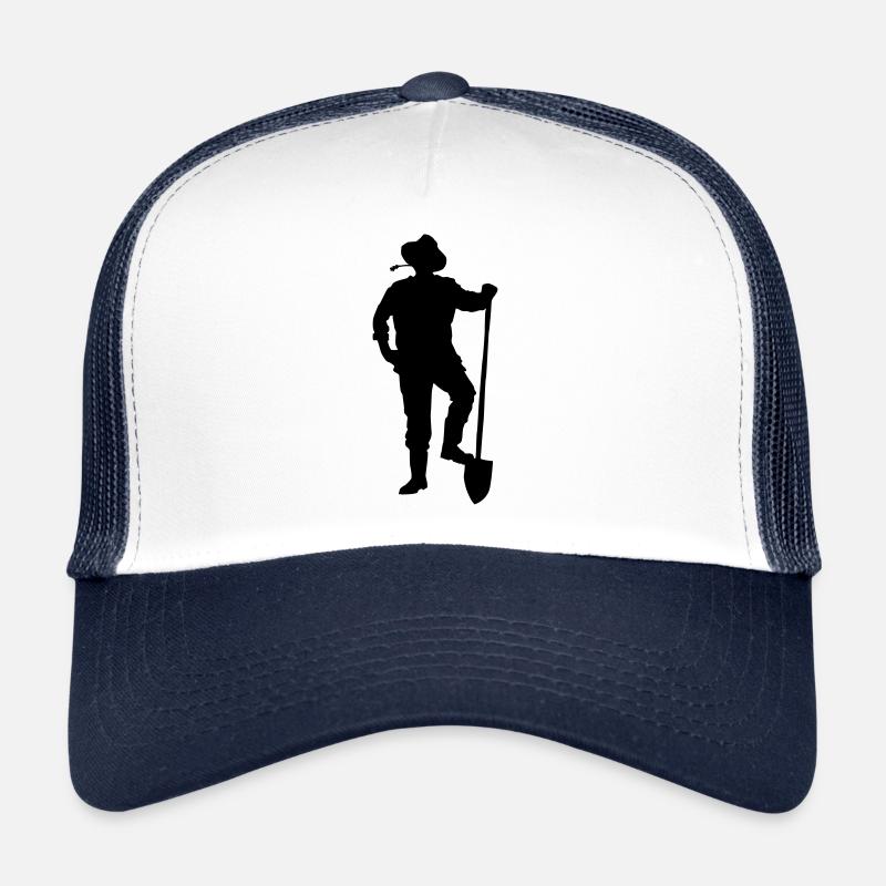 farmer silhouette Casquette trucker 