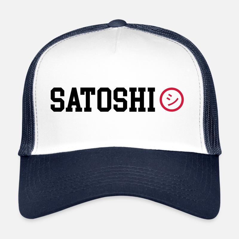 Satoshi Nakamoto BTC Bitcoin Trucker Cap