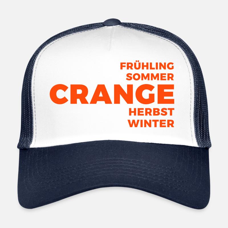 jahreszeiten - Trucker Cap - Weiß/Navy