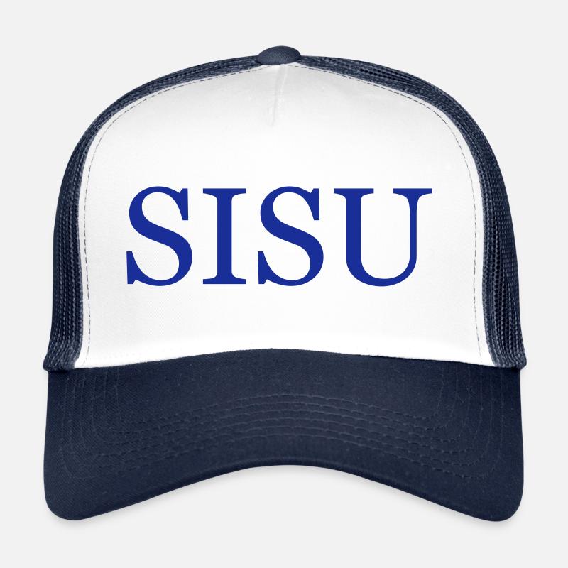 go - Trucker Cap - Weiß/Navy
