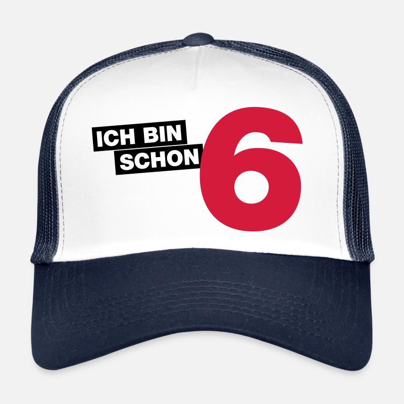 Ich bin schon 6 Trucker Cap