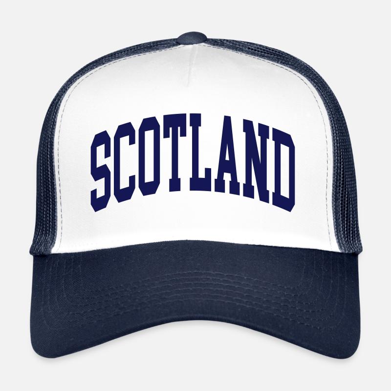 Scotland - Trucker Cap - white/navy