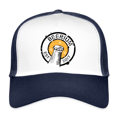 BEERIUM Logo mot vit - Trucker Cap