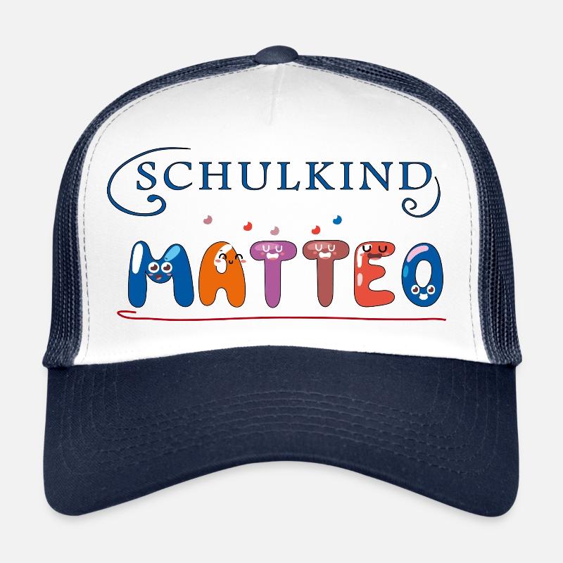 L’écolier Matteo Casquette trucker 