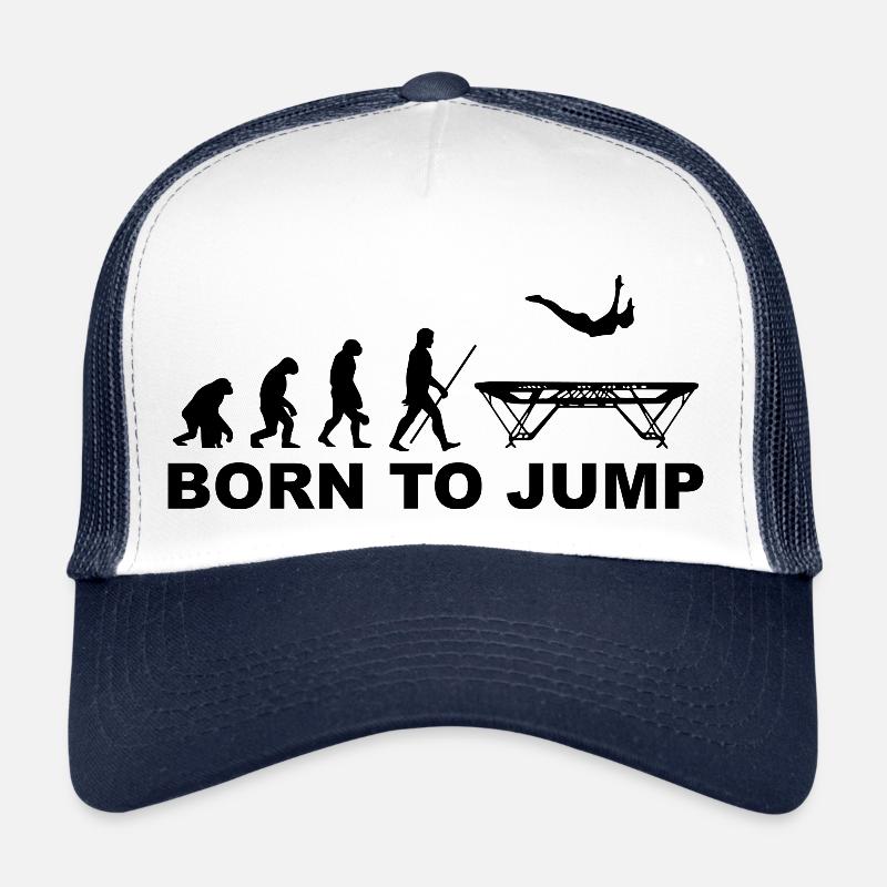 Trampoline Idée de cadeau de sort amusant gymnastique Casquette trucker 