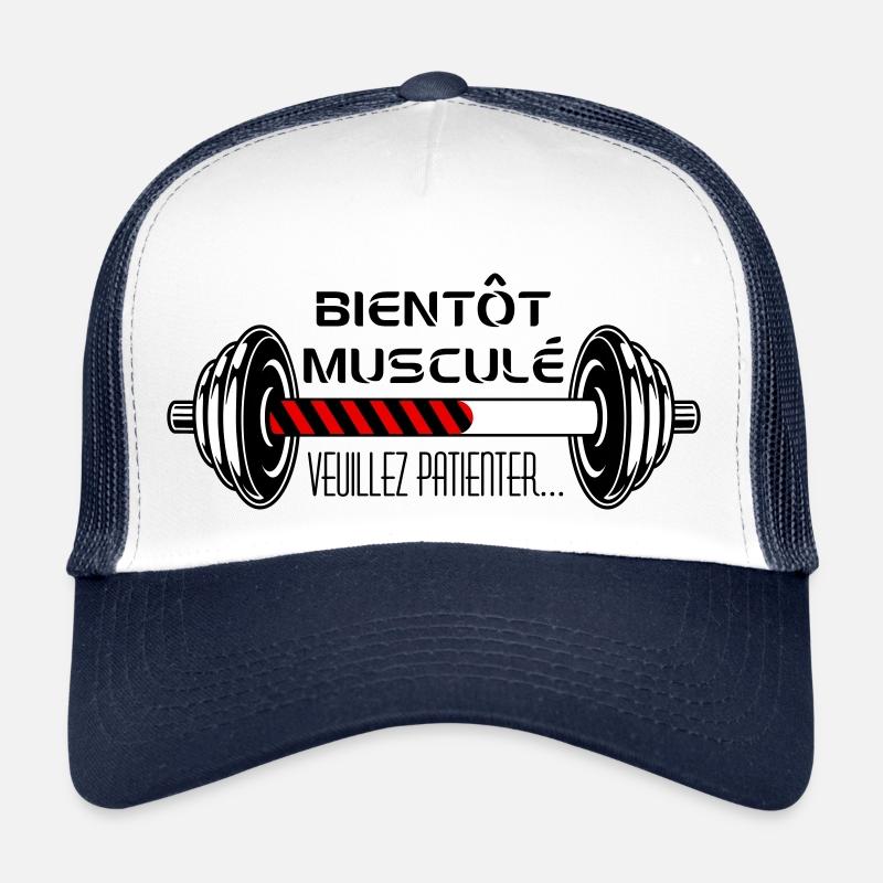 bientôt musclé Casquette trucker 