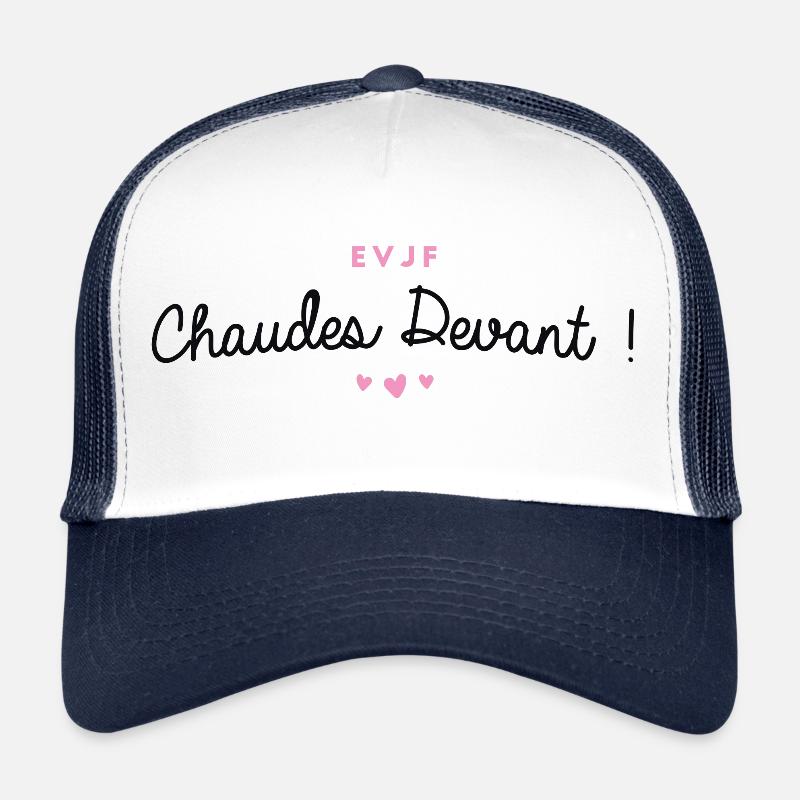 T-shirt EVJF "Chaudes Devant !" Casquette trucker 
