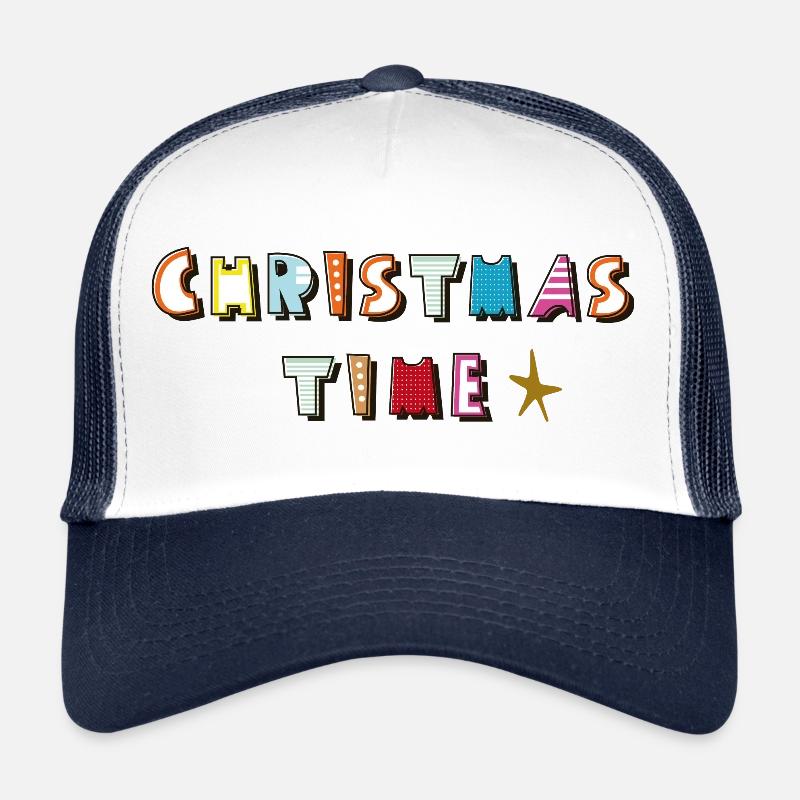 Christmas Time Trucker Cap