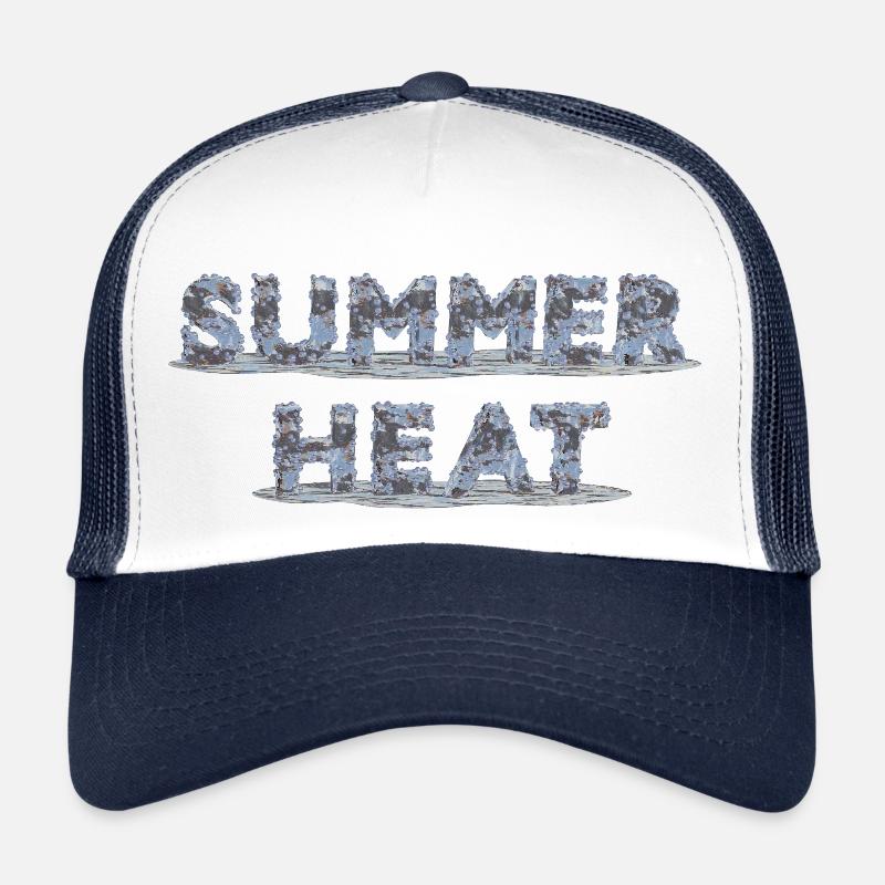 Summer Heat - Trucker Cap - white/navy