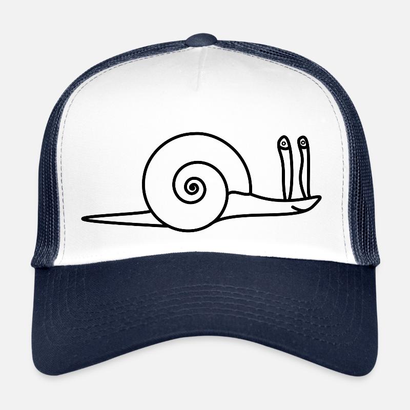 Friendly snail Trucker Cap