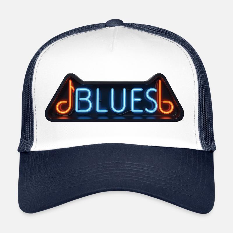 BLUES NEON – Klangbild Trucker Cap